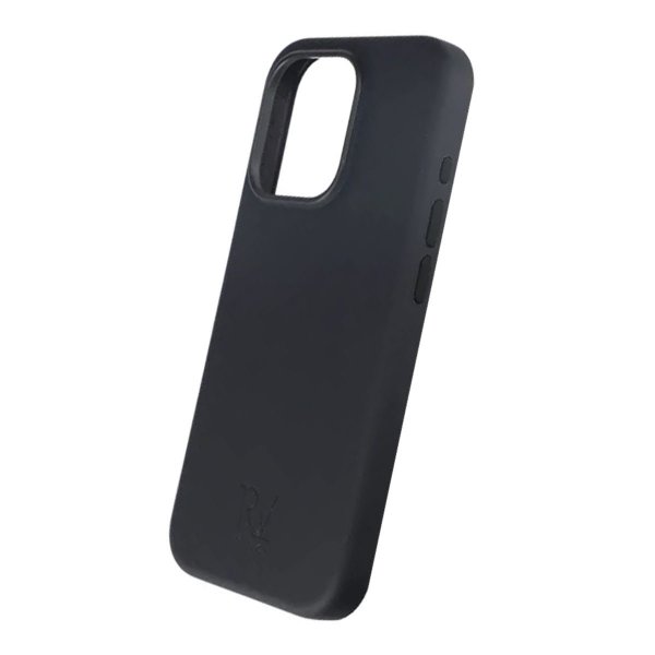 Rvelon iPhone 15 Pro Deksel Silikon Svart