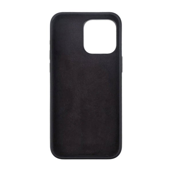 Rvelon iPhone 15 Pro Deksel Silikon Svart