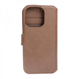 Rvelon iPhone 15 Pro Etui Ekte Skinn Brun