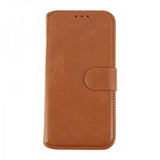 Rvelon iPhone 15 Pro Etui Detachable Wallet Case Brun