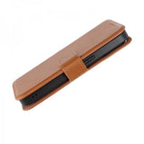 Rvelon iPhone 15 Pro Etui Detachable Wallet Case Brun