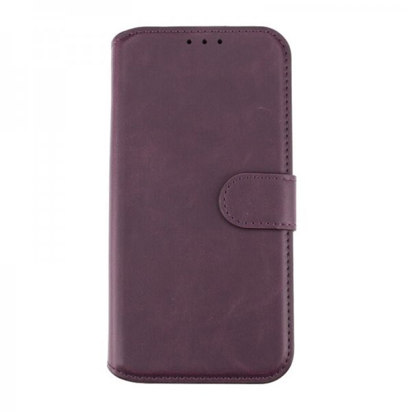 Rvelon iPhone 15 Pro Etui Detachable Wallet Case Lilla