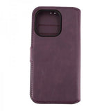 Rvelon iPhone 15 Pro Etui Detachable Wallet Case Lilla