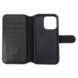 Rvelon iPhone 15 Pro Etui Detachable Wallet Case Svart