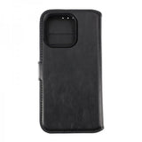 Rvelon iPhone 15 Pro Etui Detachable Wallet Case Svart