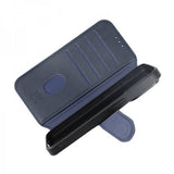 Rvelon iPhone 15 Pro Etui 4 Kortlomme MagSafe Blå