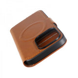 Rvelon iPhone 15 Pro Etui 4 Kortlomme MagSafe Brun