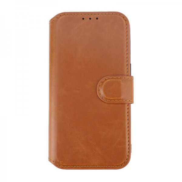 Rvelon iPhone 15 Pro Etui 4 Kortlomme MagSafe Brun