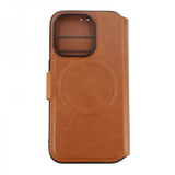 Rvelon iPhone 15 Pro Etui 4 Kortlomme MagSafe Brun