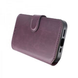Rvelon iPhone 15 Pro Etui 4 Kortlomme MagSafe Lilla