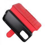 Rvelon iPhone 15 Pro Etui 4 Kortlomme MagSafe Rød