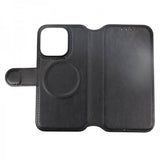 Rvelon iPhone 15 Pro Etui 4 Kortlomme MagSafe Svart