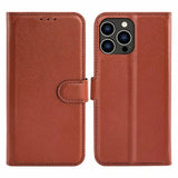 iPhone 15 Pro Etui med Stativ Brun
