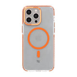 Rvelon iPhone 15 Pro Deksel Forsterkede hjørner Oransje