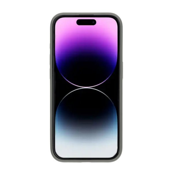 Rvelon iPhone 15 Pro Deksel Roterbart Stativ Grå