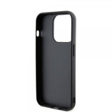 Karl Lagerfeld iPhone 15 Pro Deksel 3D Rubber Karl & Choupette Svart