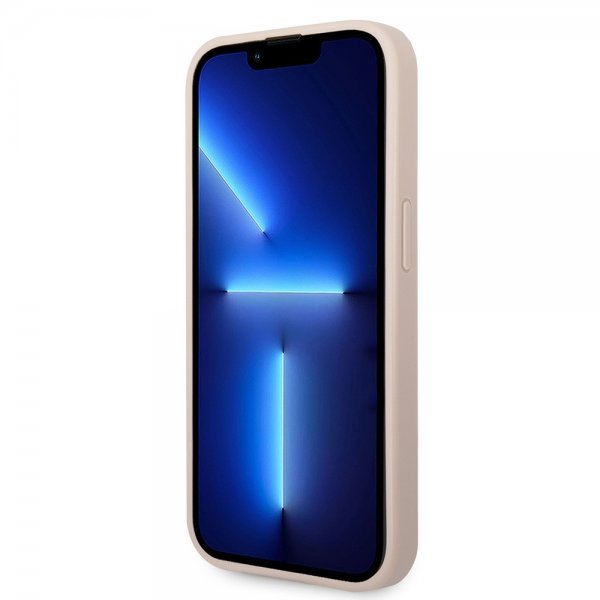 Guess iPhone 15 Pro Deksel 4G Logo Rosa
