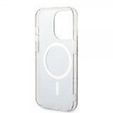 Guess iPhone 15 Pro Deksel 4G Pattern MagSafe Brun