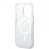 Guess iPhone 15 Pro Deksel 4G Pattern MagSafe Svart