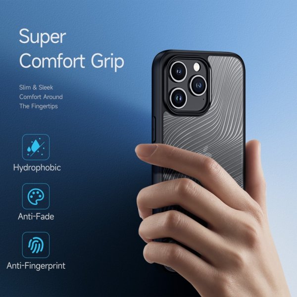 Dux Ducis iPhone 15 Pro Deksel Aimo Series Svart