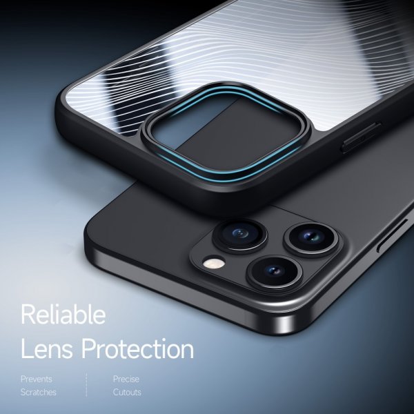 Dux Ducis iPhone 15 Pro Deksel Aimo Series Svart