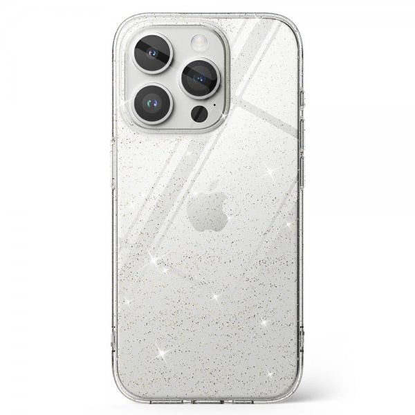 Ringke iPhone 15 Pro Deksel Air Glitter Clear