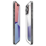 Spigen iPhone 15 Pro Deksel Air Skin Hybrid Crystal Clear