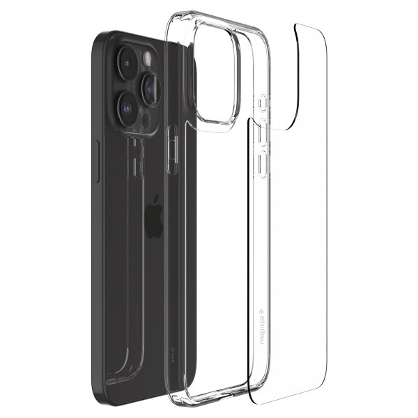 Spigen iPhone 15 Pro Deksel Air Skin Hybrid Crystal Clear