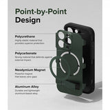 Ringke iPhone 15 Pro Deksel Alles MagSafe Dark Green