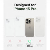 Ringke iPhone 15 Pro Deksel Alles MagSafe Gun Metal