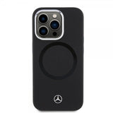Mercedes Benz iPhone 15 Pro Deksel Bicolor MagSafe Svart