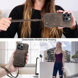 CaseMe iPhone 15 Pro Deksel C20 Series Kaffe