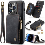 CaseMe iPhone 15 Pro Deksel C20 Series Svart