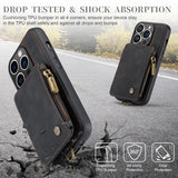 CaseMe iPhone 15 Pro Deksel C20 Series Svart