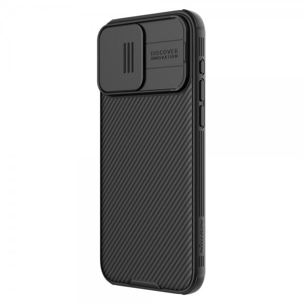 Nillkin iPhone 15 Pro Deksel CamShield Pro MagSafe Svart