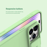 Nillkin iPhone 15 Pro Deksel CamShield Silky Grå