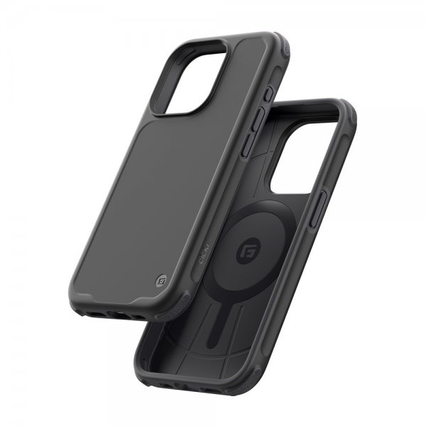 Clckr iPhone 15 Pro Deksel Carbon MagSafe Svart