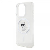 Karl Lagerfeld iPhone 15 Pro Deksel Choupette MagSafe Transparent