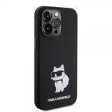 Karl Lagerfeld iPhone 15 Pro Deksel Choupette NFT Svart