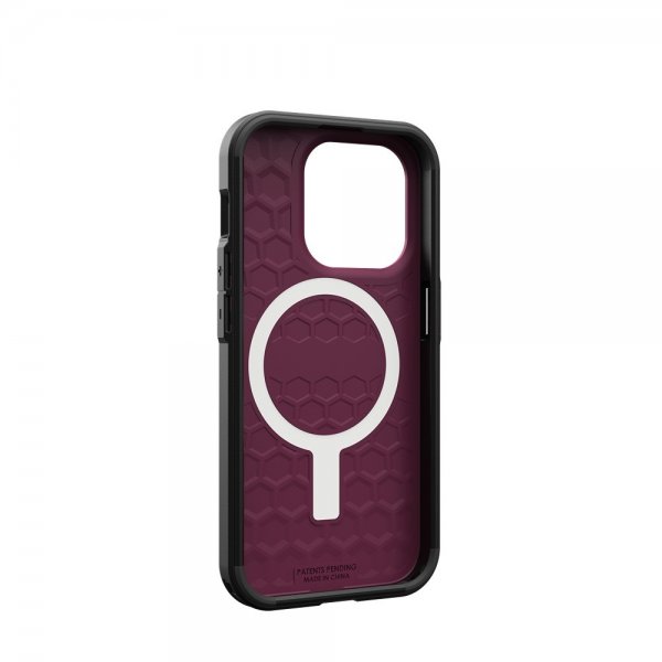 Urban Armor Gear (UAG) iPhone 15 Pro Deksel Civilian MagSafe Bordeaux