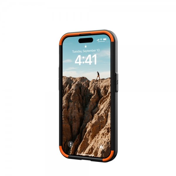 Urban Armor Gear (UAG) iPhone 15 Pro Deksel Civilian MagSafe Olive Drab