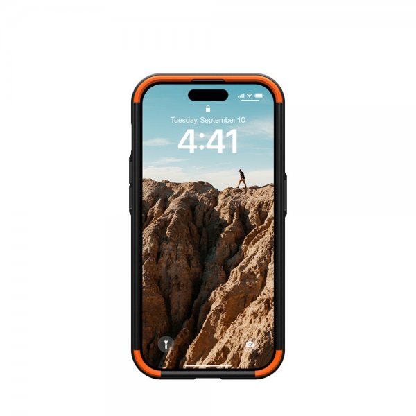 Urban Armor Gear (UAG) iPhone 15 Pro Deksel Civilian MagSafe Olive Drab