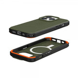 Urban Armor Gear (UAG) iPhone 15 Pro Deksel Civilian MagSafe Olive Drab