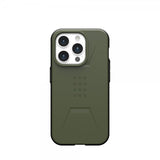 Urban Armor Gear (UAG) iPhone 15 Pro Deksel Civilian MagSafe Olive Drab