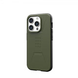 Urban Armor Gear (UAG) iPhone 15 Pro Deksel Civilian MagSafe Olive Drab