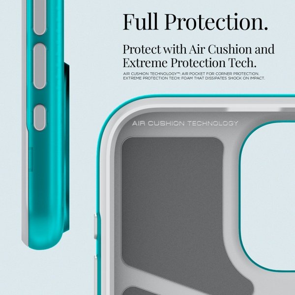 Spigen iPhone 15 Pro Deksel Classic C1 MagFit Bondi Blue