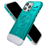 Spigen iPhone 15 Pro Deksel Classic C1 MagFit Bondi Blue
