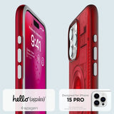 Spigen iPhone 15 Pro Deksel Classic C1 MagFit Ruby