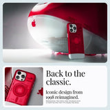 Spigen iPhone 15 Pro Deksel Classic C1 MagFit Ruby