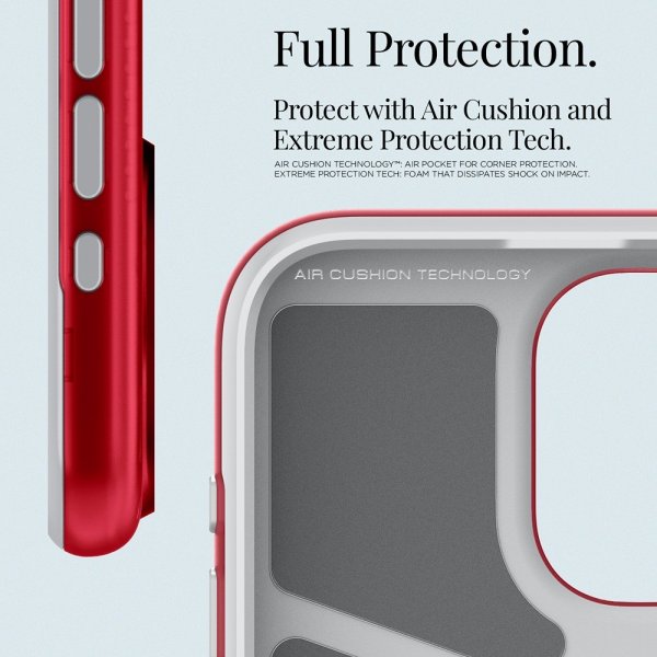 Spigen iPhone 15 Pro Deksel Classic C1 MagFit Ruby